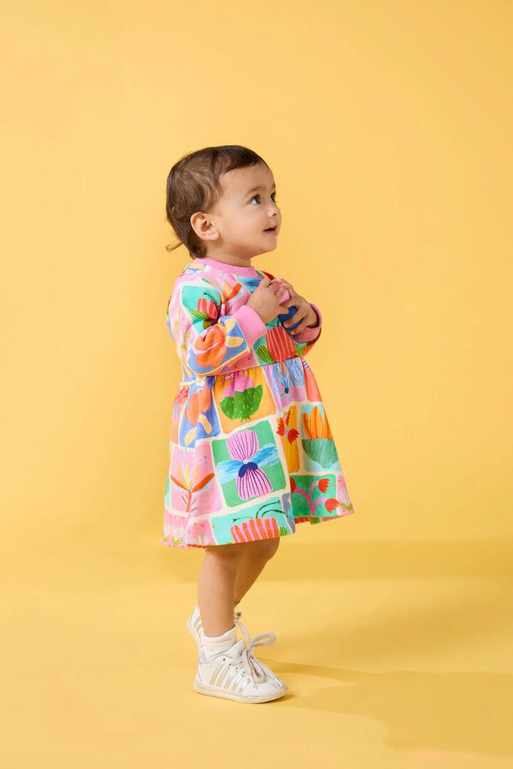 Image of Dresses. Productname: Wild Blooms Baby Dress in Multi colour by brand - Gorman