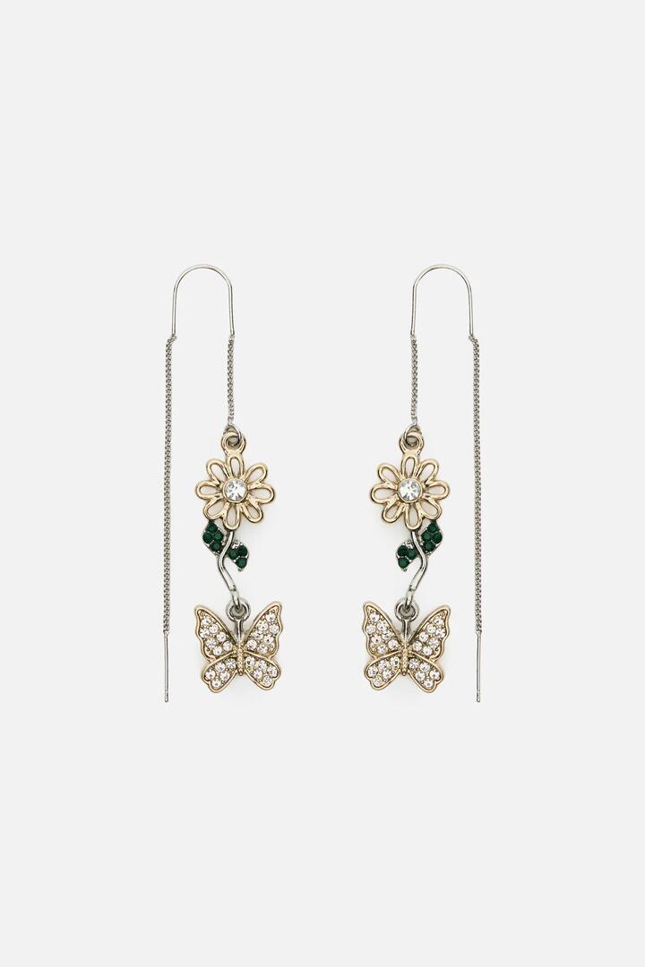 Image of Earrings. Productname: Garden Party Earrings in Silver colour by brand - Princess Highway