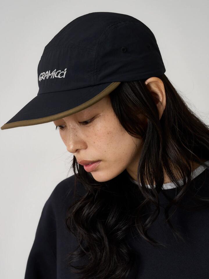 Image of Hats. Productname: Gramicci Nylon Gramicci Cap ONE SIZE BLACK in BLACK colour by brand - Gramicci