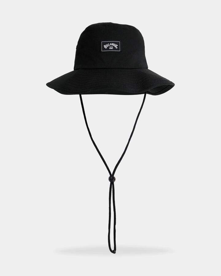 Image of Hats. Product name - Billabong Boys 2-7 Big John Hat Black in Black colour by brand - Billabong