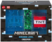 Image of Action Figures. Product name - Minecraft Diamond Level Creeper Action Figure in colour by brand - Toymate