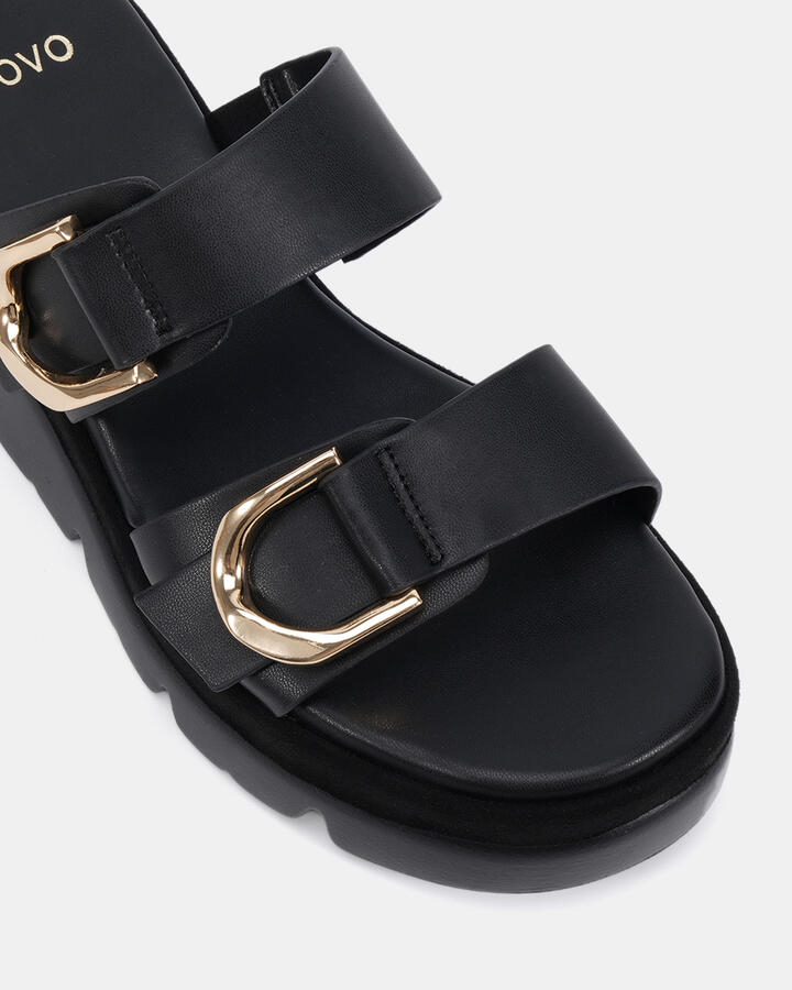Image of Boots. Productname: Blessing: Black - Women's Wedge in Black colour by brand - Novo