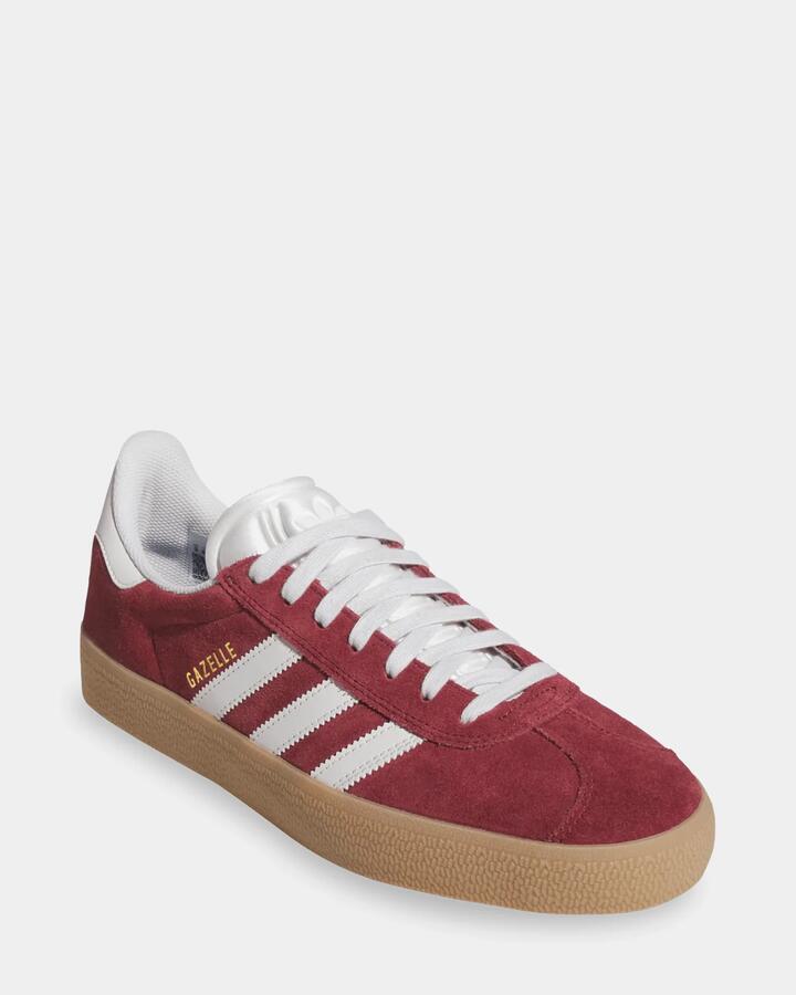 Image of Sneakers. Product name - adidas Unisex Gazelle Adv Sneakers Shared/Crywht/Goldmt in Shared/Crywht/Goldmt colour by brand - Adidas