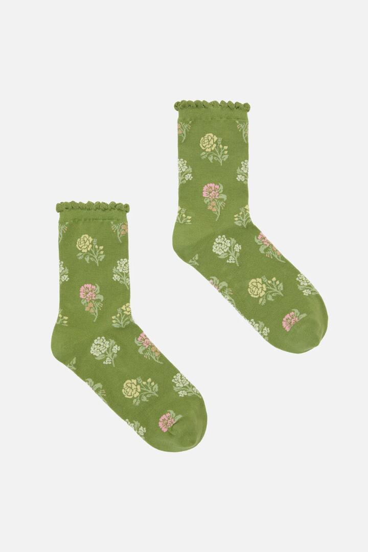 Image of Socks. Productname: Astrid Sock in Green colour by brand - Princess Highway