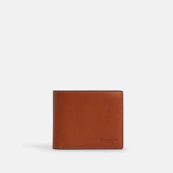 Image of Wallets & Money Clips. Productname: 3-In-1 Wallet in TAN colour by brand - Coach Outlet Australia