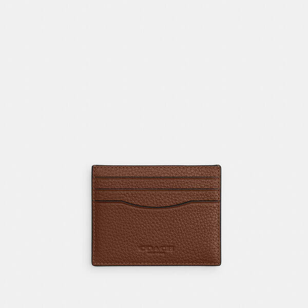 Image of Accessories. Productname: Card Case in SADDLE colour by brand - Coach Outlet Australia