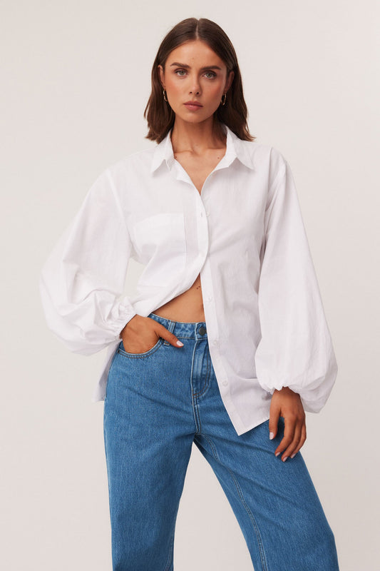 SNDYS ESME SHIRT (White)