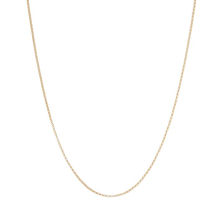 Image of Necklaces. Product name - 55cm 2mm Width Hollow Belcher Chain in 9kt Yellow Gold in colour by brand - Bevilles