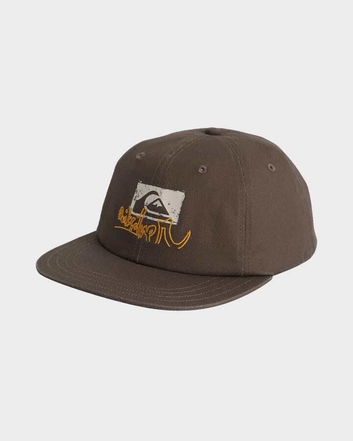 Image of Hats. Productname: Quiksilver Mens Affected Snapback Cap Major Brown - in Major Brown colour by brand - Quiksilver