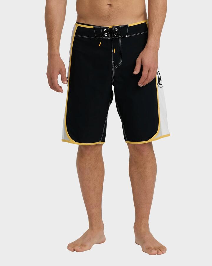 Image of Swimwear. Product name - Billabong Mens D Bah Bio Wave 21" Boardshorts Black in Black colour by brand - Billabong