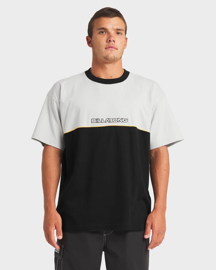Image of T-Shirts. Product name - Billabong Mens Spec Legacy Og T-Shirt Silver in Silver colour by brand - Billabong