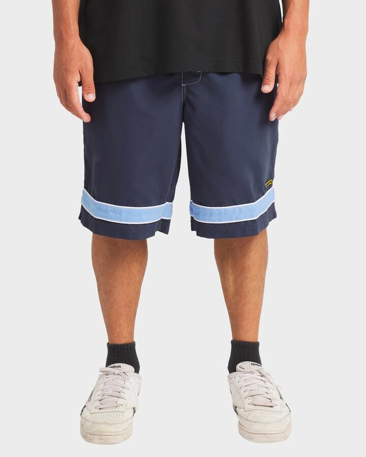 Image of Swimwear. Product name - Billabong Mens Throw Ons 2.0 21" Boardshorts Vintage Navy - in Vintage Navy colour by brand - Billabong