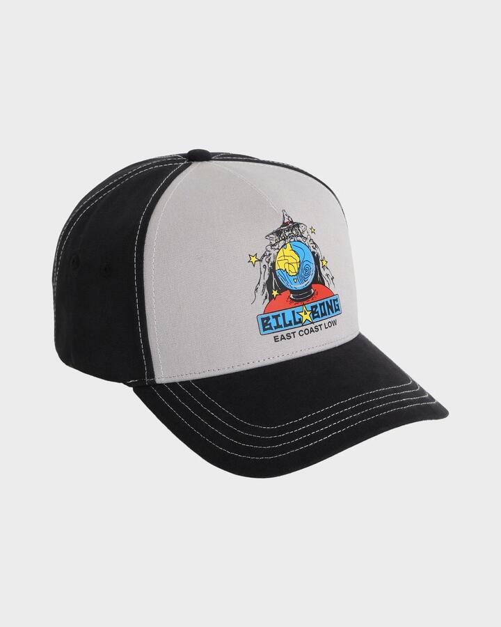 Image of Hats. Productname: Billabong - Mens East Coast Low Cap - Silver - in Silver colour by brand - Billabong