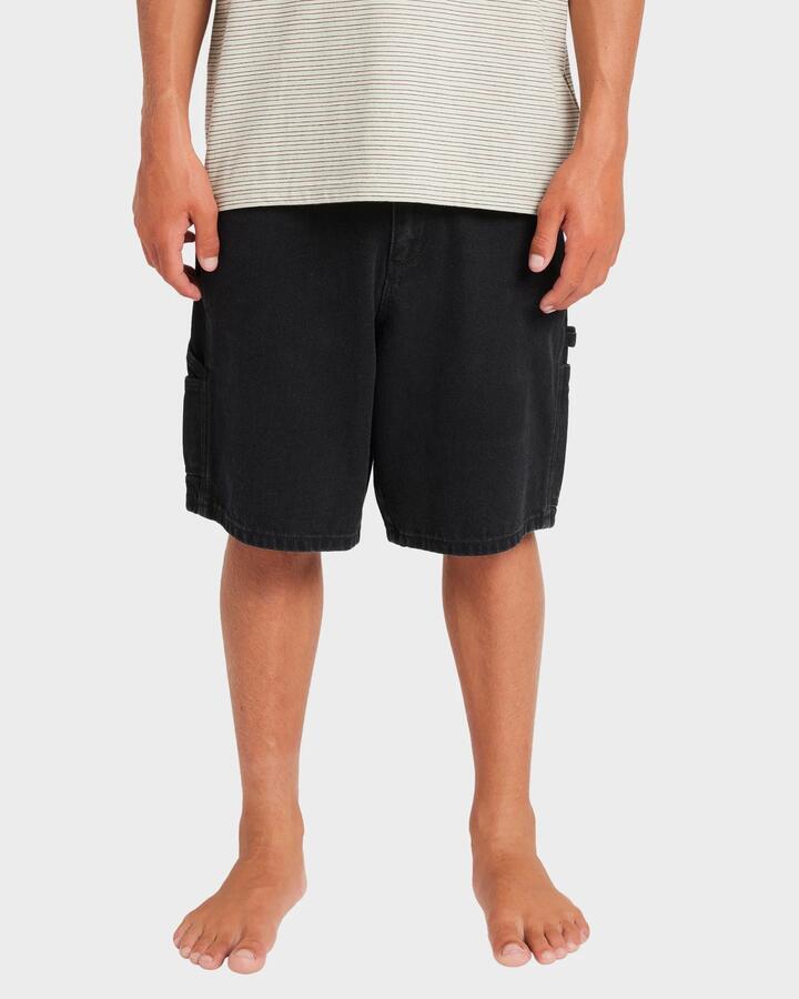 Image of Accessories. Productname: Billabong - Boys 8-16 Bad Dog Walkshorts - Washed Black - in Washed Black colour by brand - Billabong