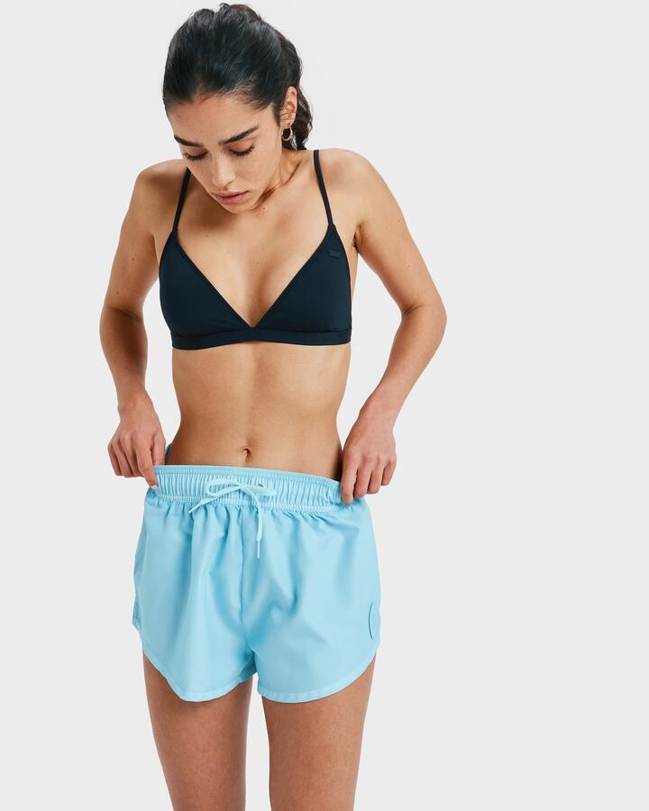 Image of Swimwear. Product name - Roxy Womens No Bad Waves Boardshorts Plume Blue in Plume Blue colour by brand - Roxy