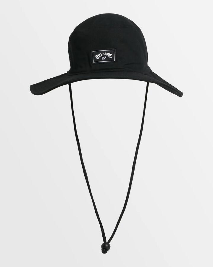 Image of Hats. Product name - Billabong Mens Big John Hat Black in Black colour by brand - Billabong