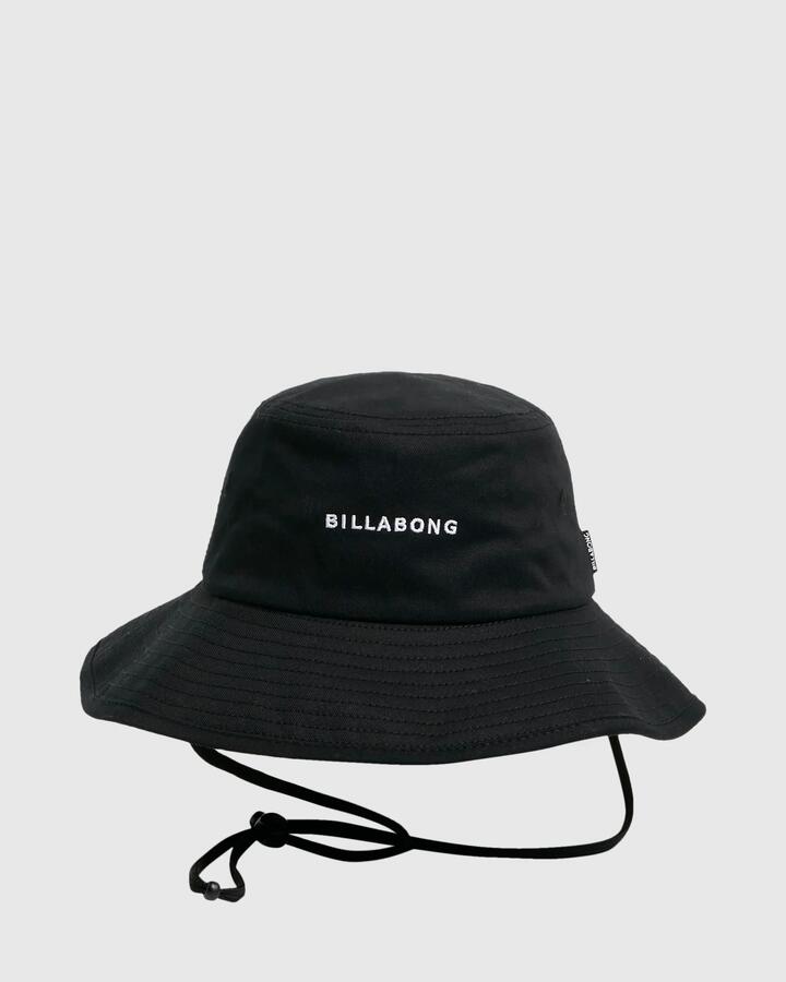 Image of Hats. Product name - Billabong Womens Society Bucket Hat Black in Black colour by brand - Billabong