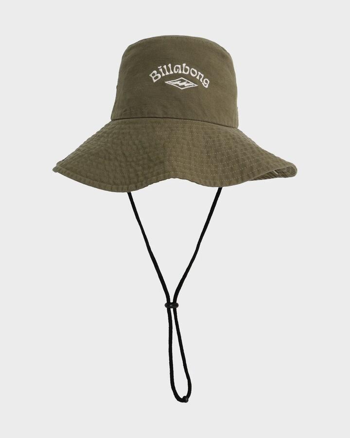 Image of Hats. Product name - Billabong Womens Perfect Session Bucket Hat Martini Olive in Martini Olive colour by brand - Billabong