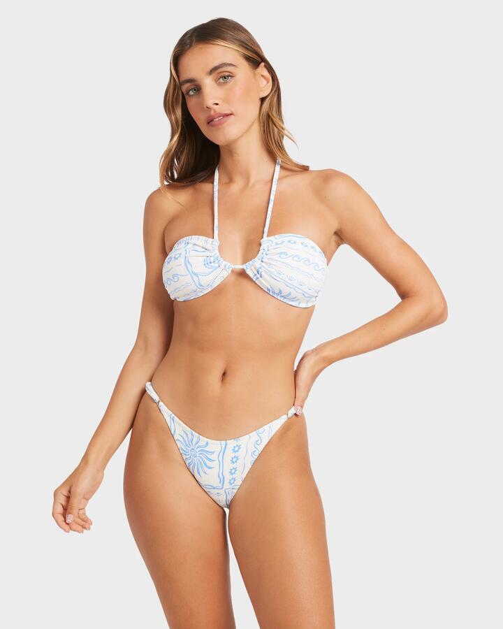 Image of Swimwear. Productname: Billabong - Womens Sunrise Sands Zoe Bikini Bottom - Salt Crystal - in Salt Crystal colour by brand - Billabong