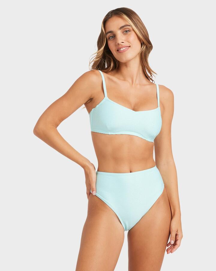 Image of Swimwear. Productname: Billabong - Womens Tanlines Hi Mau Bikini Bottom - Crystal Blue - in Crystal Blue colour by brand - Billabong