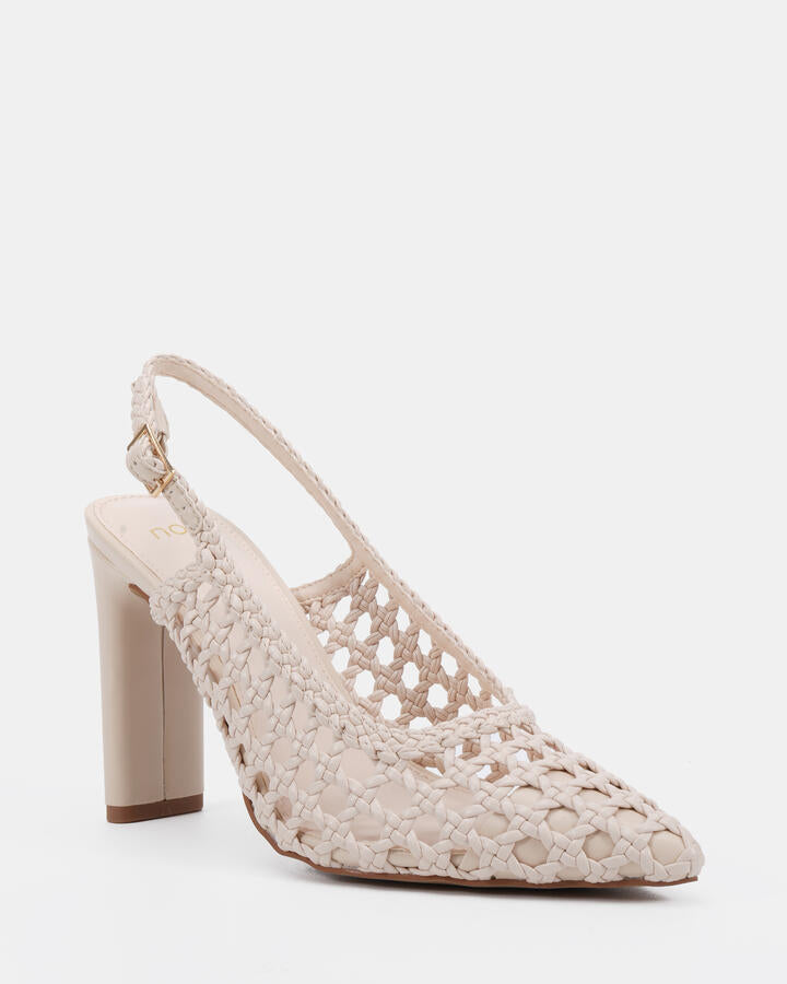 Image of Dresses. Product name - Imagination White Pumps in Multi colour by brand - Novo