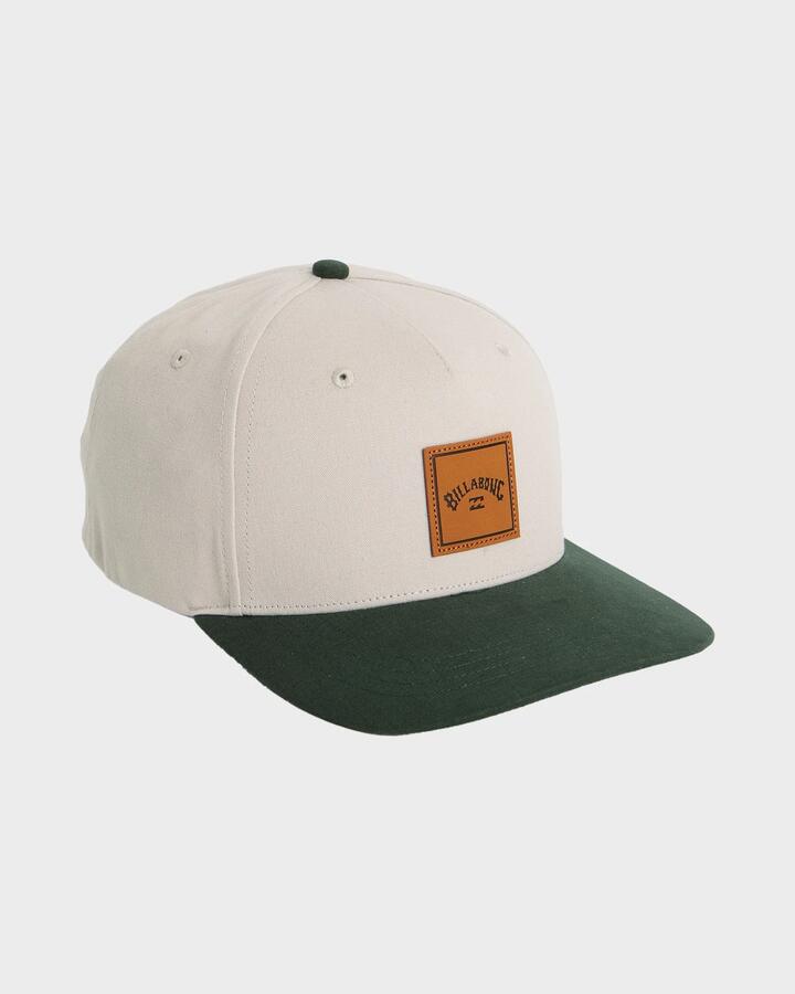 Image of Hats. Productname: Billabong Mens Stacked Snapback Cap Forest - in Forest colour by brand - Billabong