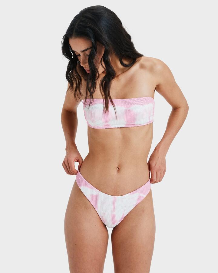 Image of Swimwear. Product name - Roxy Womens Sunrise Bikini Bottom Bonbon in Bonbon colour by brand - Roxy