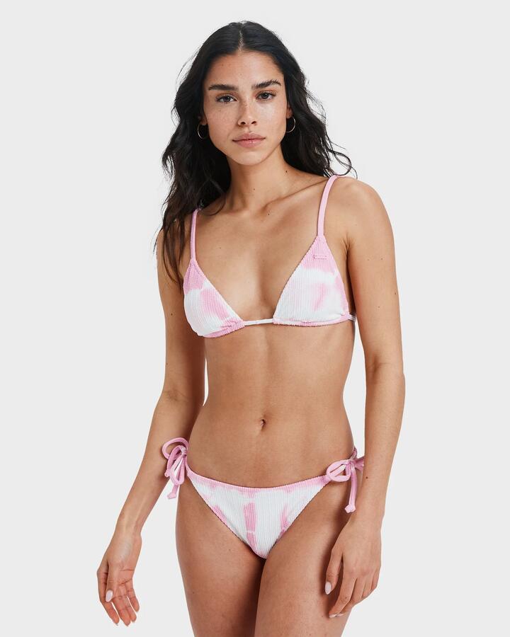 Image of Swimwear. Product name - Roxy Womens Sunrise Bikini Top Bonbon in Bonbon colour by brand - Roxy