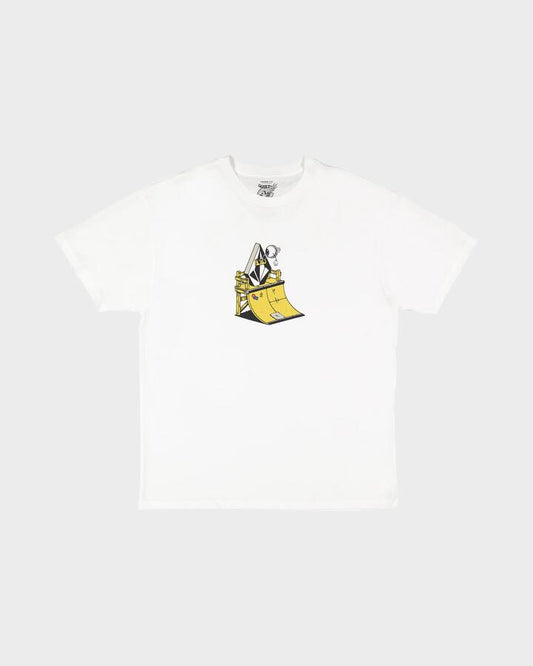 Image of T-Shirts. Productname: Volcom Boys 8-16 Featured Artist Daniel Shepard T-Shirt White - in White colour by brand - Volcom