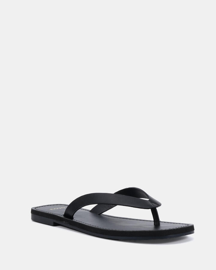 Image of Sandals. Productname: Shia: Black - Women's Thongs in Black colour by brand - Novo