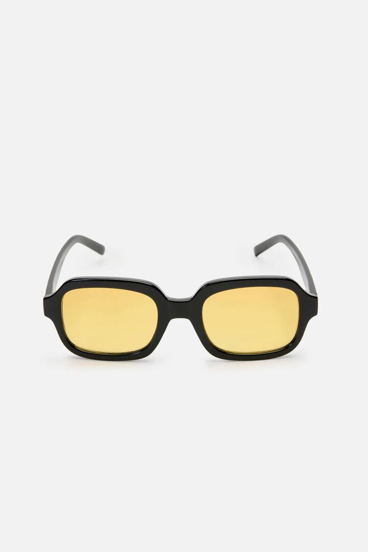 Image of Sunglasses. Productname: Yellow Mod Sunglasses in Yellow colour by brand - Dangerfield