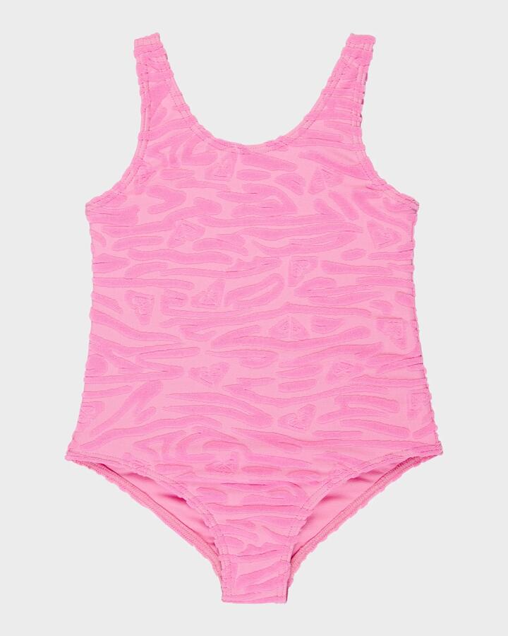 Image of Accessories. Product name - Roxy Girls 2-7 Animalia One Piece Bonbon Animalia in Bonbon Animalia colour by brand - Roxy