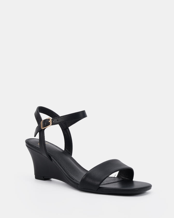 Image of Boots. Productname: Beulah: Black - Women's Wedge in Black colour by brand - Novo