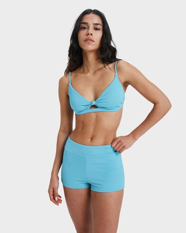 Image of Swimwear. Product name - Roxy Womens Lagos Bikini Bottom Coastal Shade in Coastal Shade colour by brand - Roxy