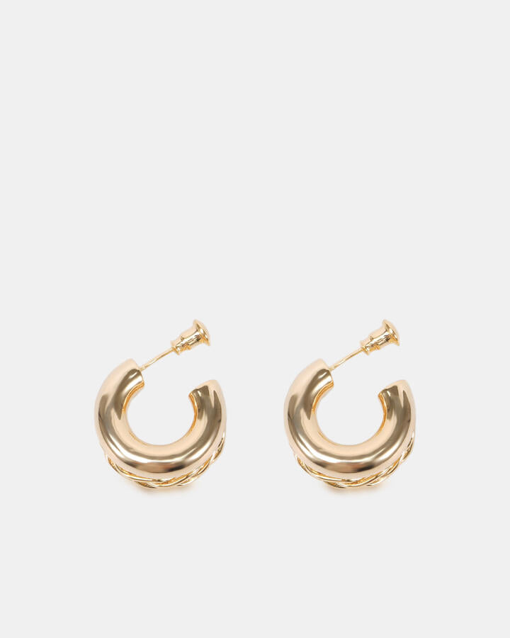 Image of Earrings. Productname: Earring - Megan: Metallic - Women's Earrings in Metallic colour by brand - Novo