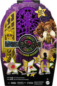 Image of Dolls. Product name - Monster High Skulltimate Secrets: Hauntlywood Mysteries Clawdeen Wolf Doll in colour by brand - Toymate