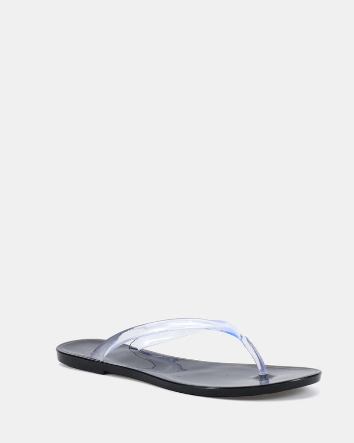 Image of Sandals. Productname: Shanay: Clear - Women's Thongs in Beige colour by brand - Novo