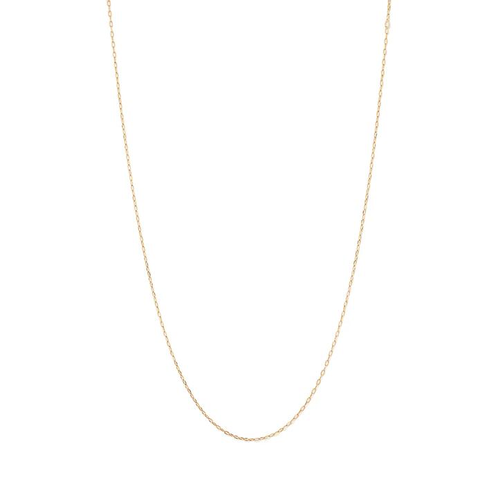 Image of Jewelry. Productname: 55cm Paperclip Chain in 18kt Gold Plated Sterling Silver in Silver colour by brand - Bevilles