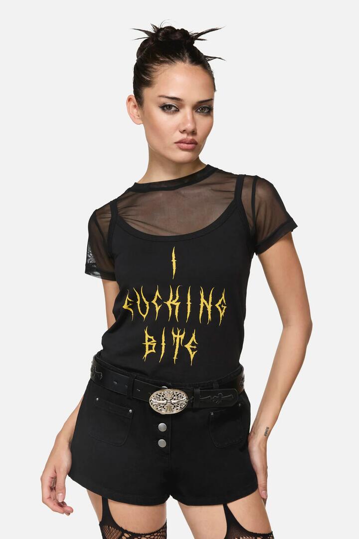 Image of Accessories. Productname: Cross & Buckle Belt in Black colour by brand - Dangerfield