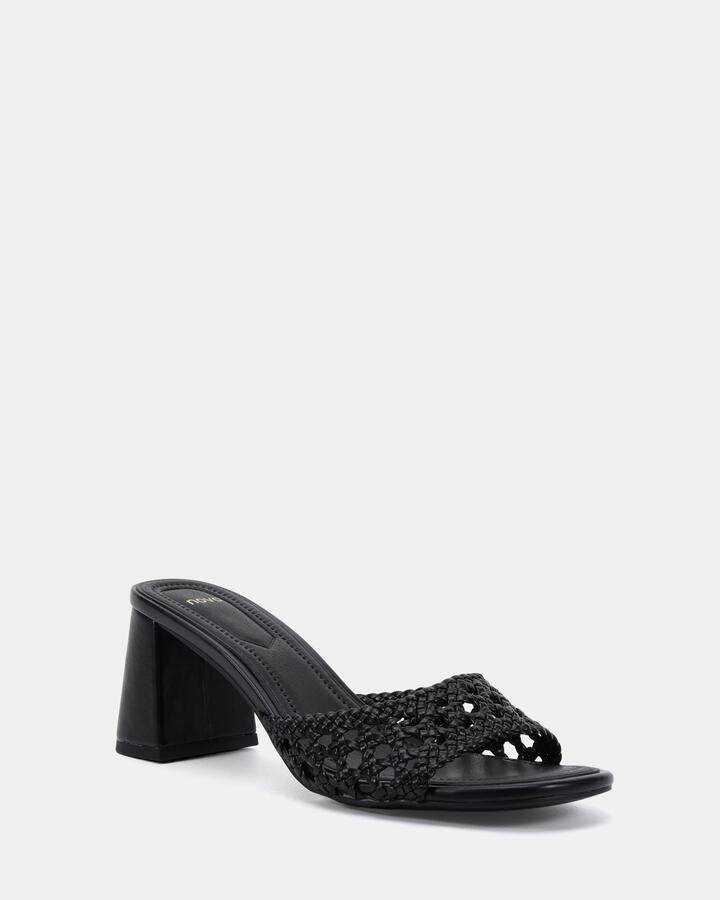 Image of Heels. Productname: Yuna: Black - Women's High Fashion in Black colour by brand - Novo