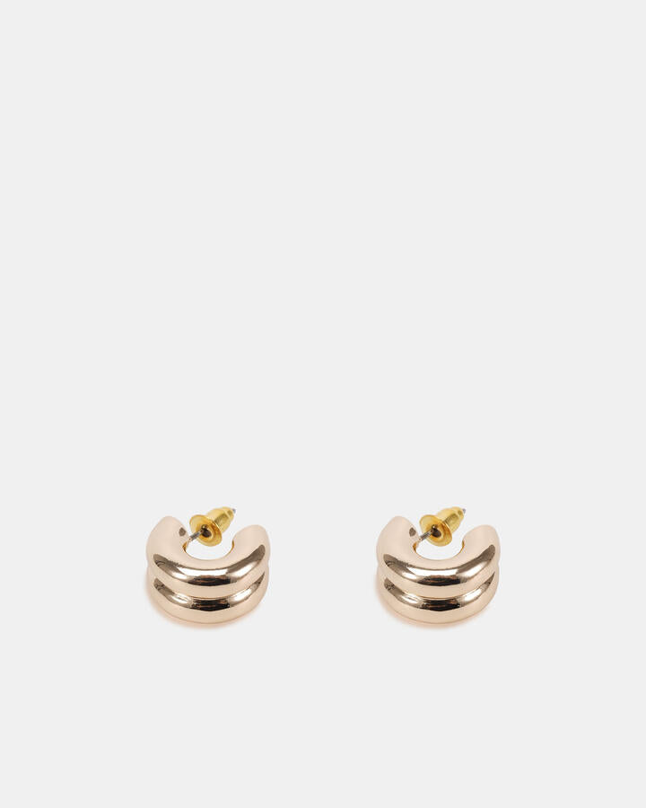 Image of Earrings. Productname: Earring - Xavion: Metallic - Women's Earrings in Metallic colour by brand - Novo