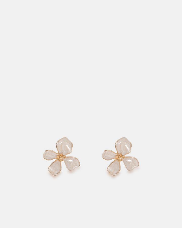 Image of Earrings. Productname: Earring - Xabat Beige in Neutral colour by brand - Novo