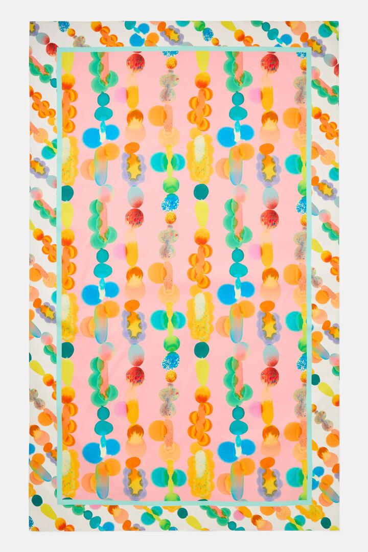 Image of Kitchen & Dining. Productname: Rainbow Drops Table Cloth in Print colour by brand - Gorman