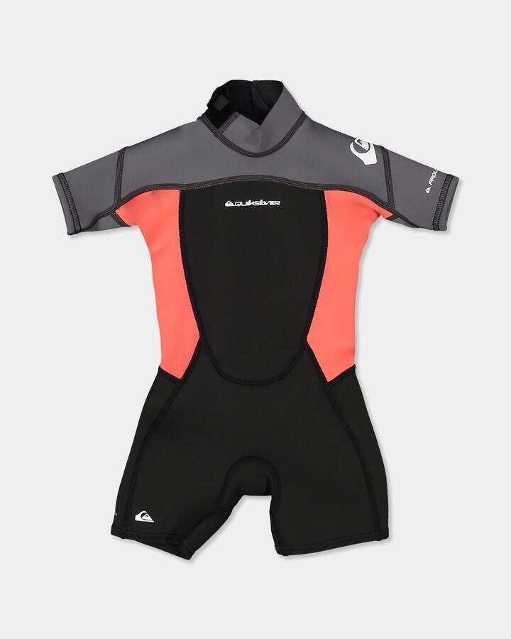 Image of Accessories. Product name - Quiksilver Boys 2-4 1.5Mm Prologue Back Zip Springsuit Cayenne in Cayenne colour by brand - Quiksilver