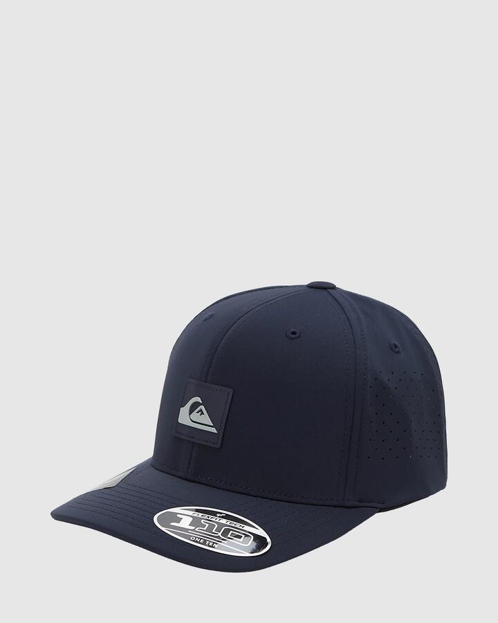 Image of Hats. Productname: Quiksilver - Mens Adapted Cap - Insignia Blue - in Insignia Blue colour by brand - Quiksilver