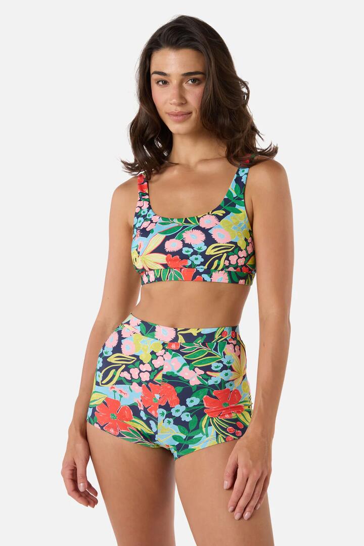 Image of Swimwear. Product name - Lexi Bikini Top in Navy colour by brand - Princess Highway