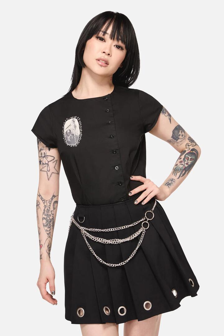 Image of Jewelry. Product name - Hip Chain Belt in Silver colour by brand - Black Friday