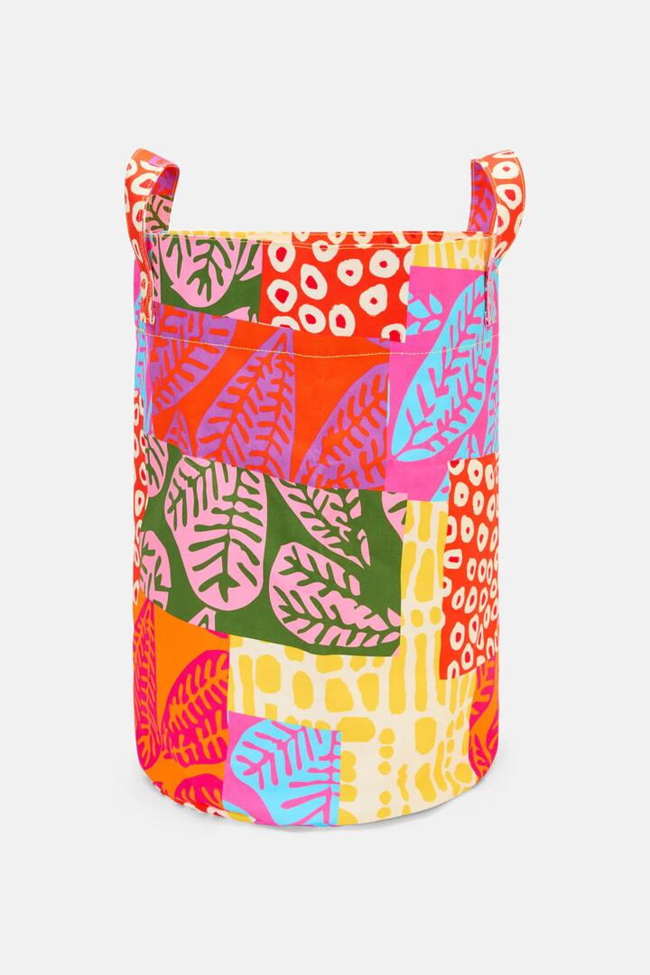 Image of Others. Productname: Lola's Patchwork Laundry Basket in Print colour by brand - Gorman