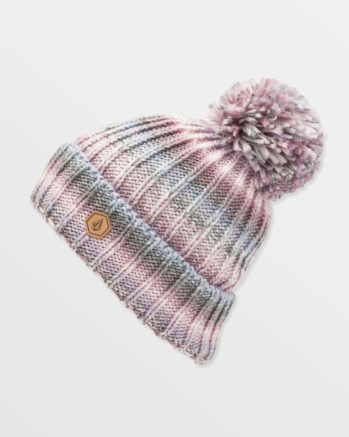 Image of Hats. Productname: Volcom Womens V.Co Lyra Beanie Lavender Aura - in Lavender Aura colour by brand - Volcom