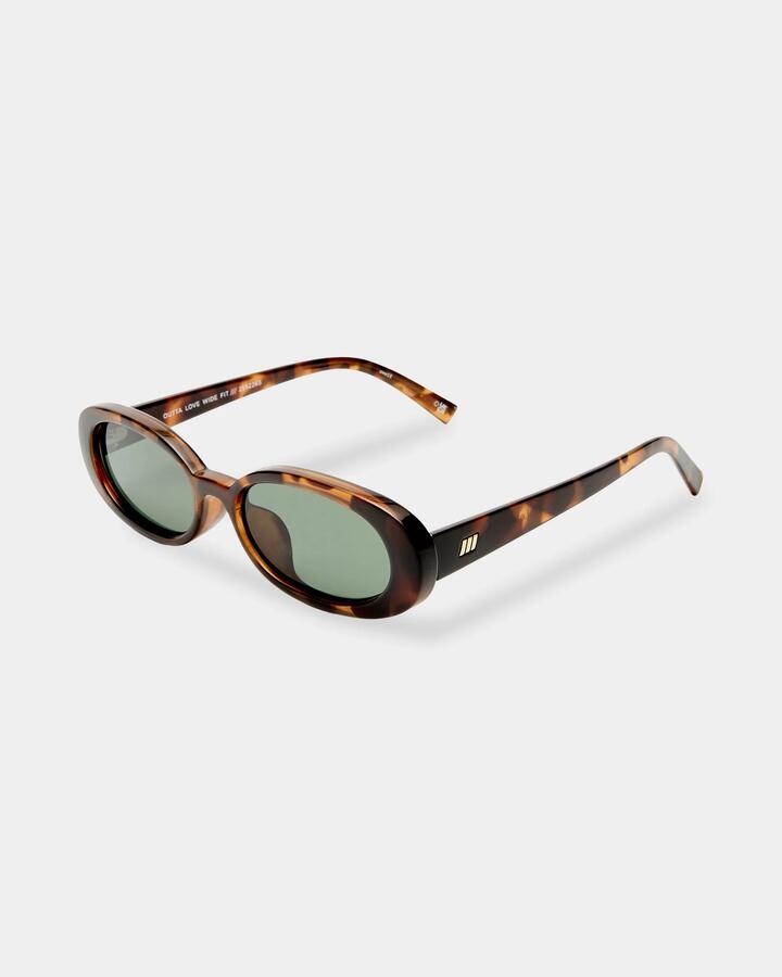 Image of Sunglasses. Productname: le Specs Outta Love Sunglasses Tort - in Tort colour by brand - le Specs